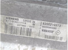 Recambio de centralita para renault scenic i (ja...) 2.0 16v (ja1b, ja1d) referencia OEM IAM 8200214973 S118301113B 