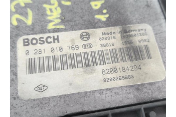 Recambio de centralita para renault megane ii (bm0/1_, cm0/1_) 1.9 dci (bm0g, cm0g) referencia OEM IAM 8200184294 281010769 