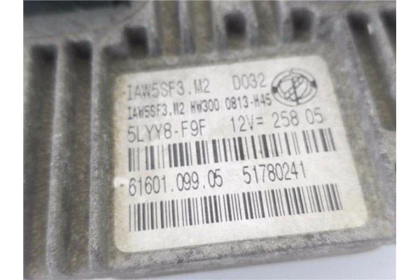 Recambio de centralita para fiat punto / grande punto (199) 1.4 referencia OEM IAM IAW5SF3 6160109905 