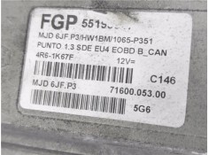 Recambio de centralita para fiat ii punto (188) berlina 1.3 jtd classic referencia OEM IAM 7160005300  