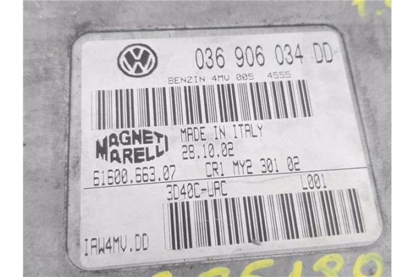 Recambio de centralita para volkswagen polo iv (9n1) 1.4 16v referencia OEM IAM 036906034DD 6160066307 
