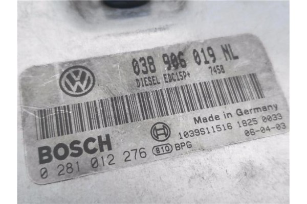 Recambio de centralita para seat ibiza (6l1) 1.9 tdi referencia OEM IAM 038906019NL 281012276 
