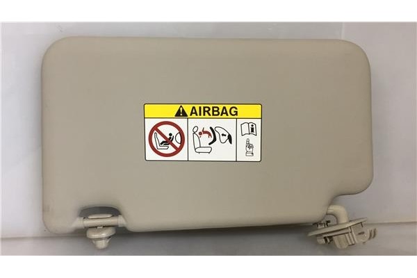 Recambio de parasol derecho para nissan micra v (k14)(2017) 1.5 acenta [1,5 ltr. - 66 kw dci turbodiesel cat] referencia OEM IAM