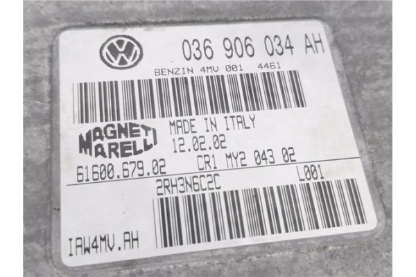 Recambio de centralita para seat ibiza (6l1) 1.4 16v referencia OEM IAM 036906034AH 6160067902 