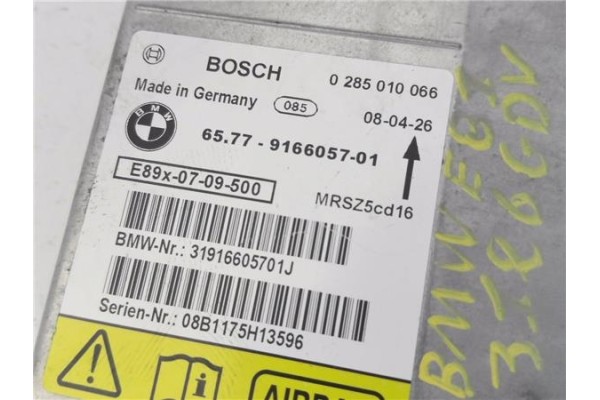 Recambio de centralita airbag para bmw serie 1 berlina (e81/e87) 118d referencia OEM IAM 6577916605701 285010066 