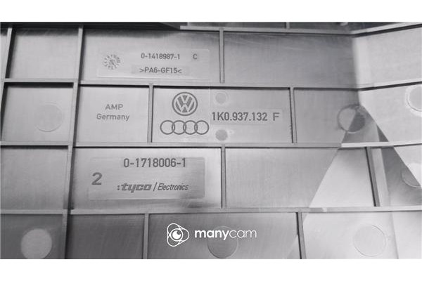 Recambio de caja fusibles/rele para seat altea xl (5p5) 1.9 tdi referencia OEM IAM 1K0937132F  
