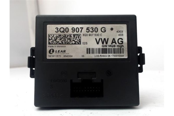 Recambio de centralita para audi rs3 sportback (8vf) 2.5 tfsi quattro referencia OEM IAM 3Q0907530G Recambio de centralita para audi rs3 sportback (8vf) 2.5 tfsi quattro referencia OEM IAM 3Q0907530G