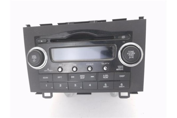 Recambio de autoradio para honda cr-v iii 2.0 i referencia OEM IAM 39100SWAG102  