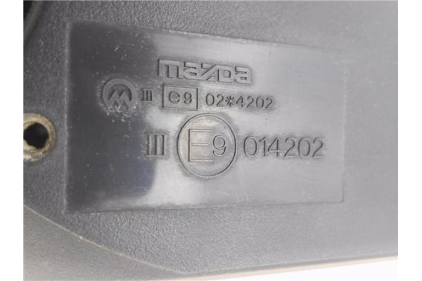 Recambio de retrovisor electrico izquierdo para mazda 2 (b2w) 1.4 referencia OEM IAM E9014202  