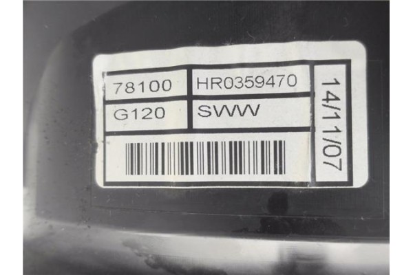 Recambio de cuadro completo para honda cr-v iii 2.0 i referencia OEM IAM 78100HR0359470  