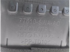 Recambio de rejilla entrada de aire para honda cr-v iii 2.0 i referencia OEM IAM 77610SWAA0  