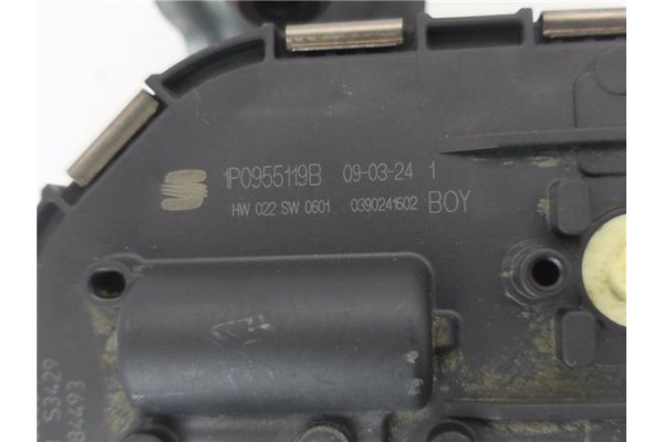 Recambio de motor limpiaparabrisas delantero para seat leon (1p1) 1.9 tdi referencia OEM IAM 1P0955119B 3397020917 