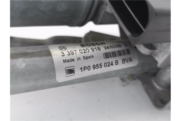 Recambio de motor limpiaparabrisas delantero para seat leon (1p1) 1.9 tdi referencia OEM IAM 1P0955119B 1P0955119D 
