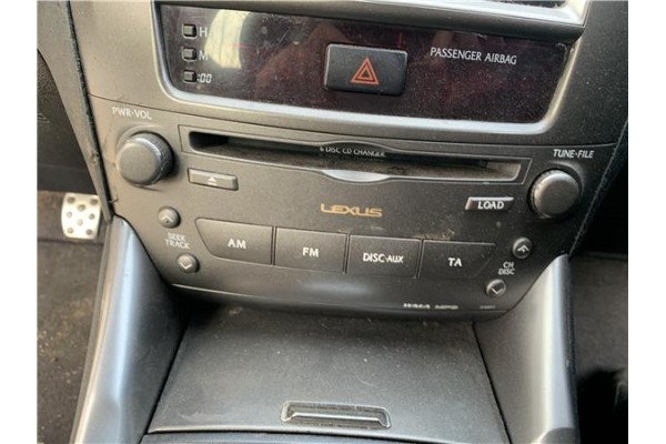 Recambio de autoradio para lexus is ii (_xe2_) 220 d (ale20) referencia OEM IAM 8612053400  