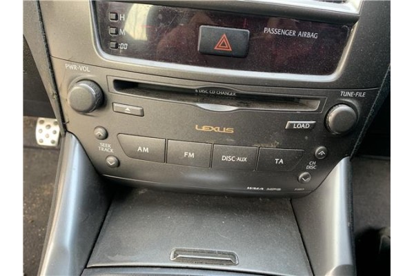 Recambio de autoradio para lexus is ii (_xe2_) 220 d (ale20) referencia OEM IAM 8612053400  
