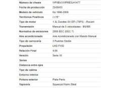 ford ka (ccq) del año 2004