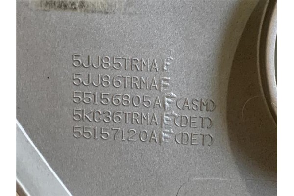 Recambio de rejilla capo para jeep cherokee (kj) 2.8 crd extreme referencia OEM IAM 5JJ85TRMA 5JJ86TRMA 551568005A 5KC36TRMA 551