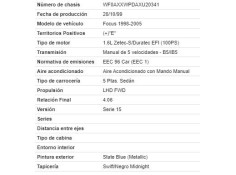 ford focus (daw, dbw) del año 2000