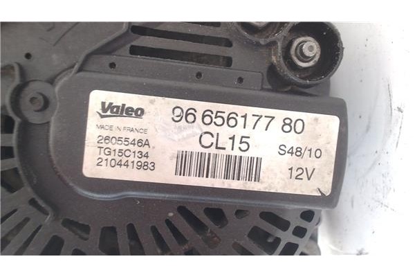 Recambio de alternador para citroen c4 picasso 1.6 hdi referencia OEM IAM 9665617780 CL15 