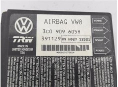 Recambio de centralita airbag para seat leon (1p1) 1.9 tdi referencia OEM IAM 3C0909605H 391129 