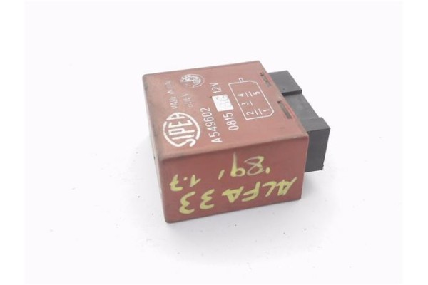 Recambio de caja fusibles/rele para alfa romeo 33 familiar 1.7 ie sport wagon referencia OEM IAM A549602  