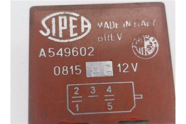 Recambio de caja fusibles/rele para alfa romeo 33 familiar 1.7 ie sport wagon referencia OEM IAM A549602  