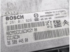 Recambio de centralita para citroen c4 coupe 1.6 vtr plus referencia OEM IAM 9658944580 281011629 