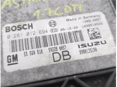 Recambio de centralita para opel astra h berlina 1.7 cdti referencia OEM IAM 55560810 281012694 