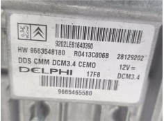 Recambio de centralita para peugeot 407 sw 2.0 hdi 135 referencia OEM IAM 9665465580 9663548180 