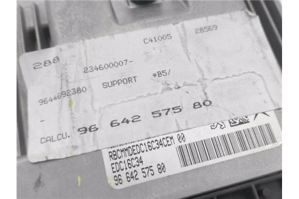 Recambio de centralita para citroen c4 coupe 1.6 hdi referencia OEM IAM 9664257580 234600007 