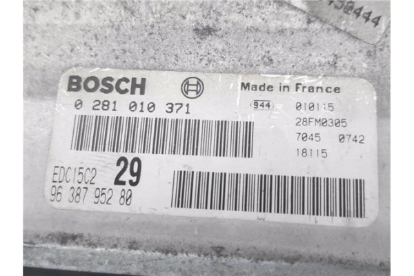 Recambio de centralita para citroen c5 berlina 2.2 hdi exclusive referencia OEM IAM 9638795280 281010371 