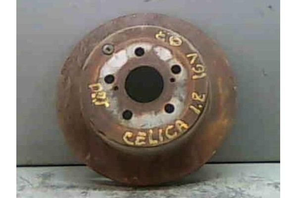 Recambio de disco freno trasero para toyota celica (t23)(1999) 1.8 [1,8 ltr. - 105 kw 16v cat] referencia OEM IAM   