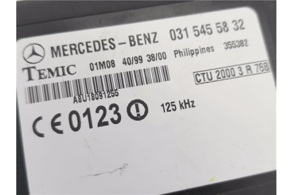 Recambio de centralita para mercedes-benz vito furgón (638) 2.2 110 cdi  (638.094) referencia OEM IAM 0315455832 3,10676E+15 