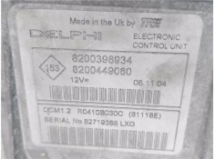 Recambio de centralita para renault modus i 1.5 dci (fp0d, jp0d) referencia OEM IAM 8200398934 8200449080 