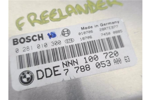 Recambio de centralita encendido para land rover freelander (ln) 2.0 di referencia OEM IAM DDE7788053 281010300 