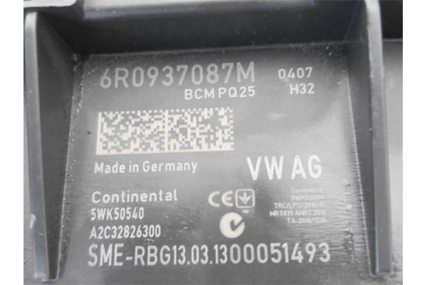 Recambio de centralita para seat ibiza berlina (6j5) 1.6 tdi referencia OEM IAM 6R0937087M  