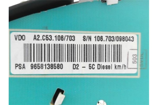 Recambio de cuadro completo para peugeot 407 sw 2.0 hdi 135 referencia OEM IAM   