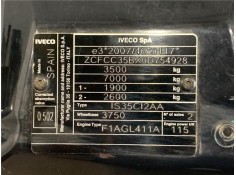 Recambio de frente delantero para iveco daily chasis 2.3 referencia OEM IAM 5801338103  