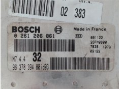 Recambio de centralita para peugeot 306 (7b, n3, n5) 1.6 referencia OEM IAM 9637839480 0261206861 