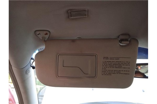 Recambio de parasol izquierdo para hyundai tucson (jm) 2.0 crdi referencia OEM IAM 852012E630QS  