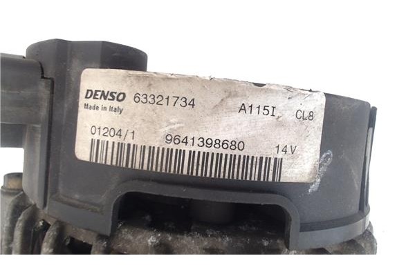 Recambio de alternador para citroen xsara berlina 1.6 16v referencia OEM IAM 63321734 9641398680 