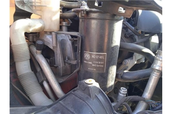 Recambio de filtro gasoil para volkswagen golf vi (5k1) 1.6 advance referencia OEM IAM 1K0127400L 1101538S01 