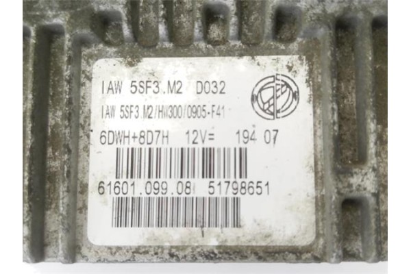 Recambio de centralita para fiat punto / grande punto (199) 1.4 referencia OEM IAM   