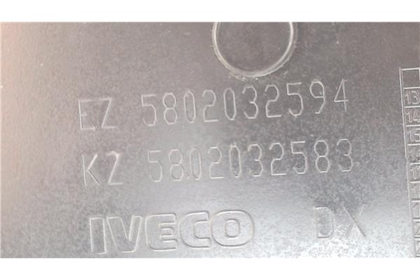 Recambio de moldura aleta delantero derecha para iveco daily chasis 2.3 referencia OEM IAM EZ5802032594 KZ5802032583 
