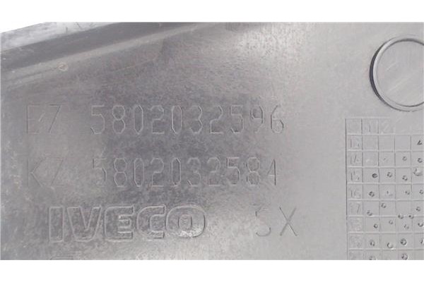 Recambio de moldura aleta delantero izquierda para iveco daily chasis 2.3 referencia OEM IAM EZ5802032596 KZ5802032584 