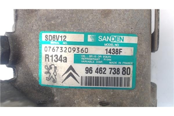 Recambio de compresor aire acond. para citroen xsara picasso 1.6 referencia OEM IAM 9646273880 7673209360 