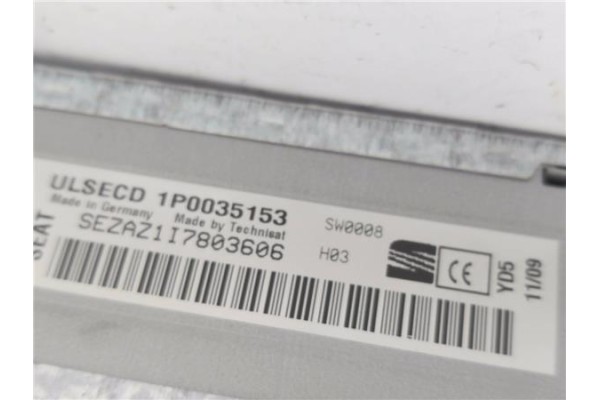 Recambio de autoradio para seat leon (1p1) 1.9 tdi referencia OEM IAM 1P0035153  