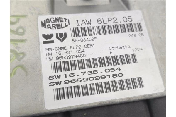 Recambio de centralita para citroen c4 berlina 1.4 16v referencia OEM IAM 9659099180 IAW6LP205 