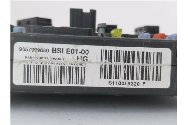 Recambio de bsi para peugeot partner (s2) 1.6 hdi 75 referencia OEM IAM 9657999680 S118085320F 