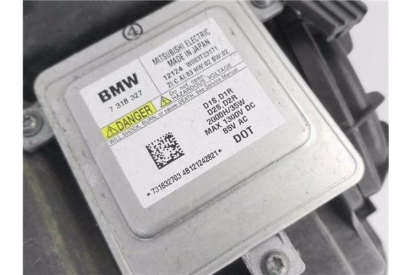 Recambio de faro delantero dcho para bmw serie 1 berlina 5p (f20) 1.6 118i referencia OEM IAM A8722968009 7318327 